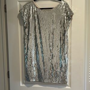 Sequin Dress Short size Large/Never Worn